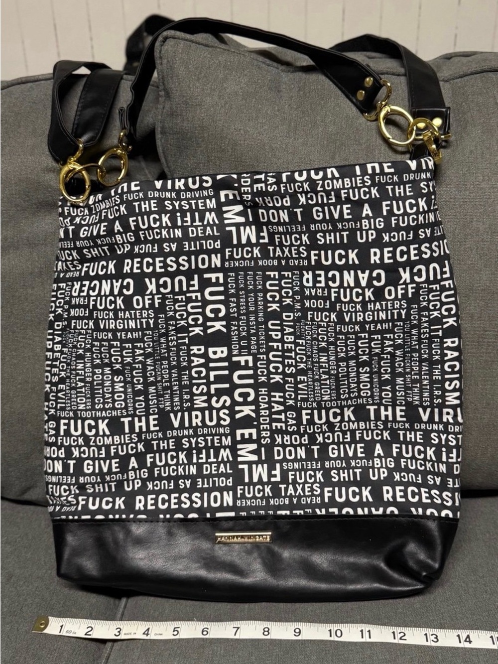 Hannah Wingate F word purse